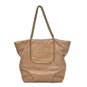 Chanel Metallic Calfskin Luxe Ligne #231476C95B